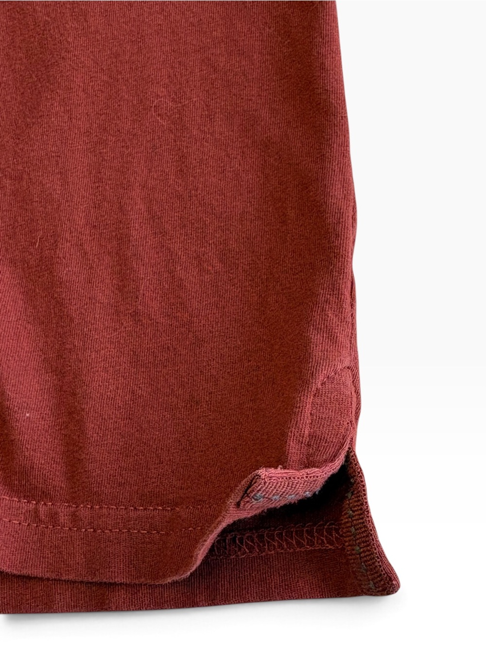 KÜHL Wildfibre Men’s XL Short Sleeve Shirt Rust Red Organic Cotton Outdoor - Picture 3 of 7